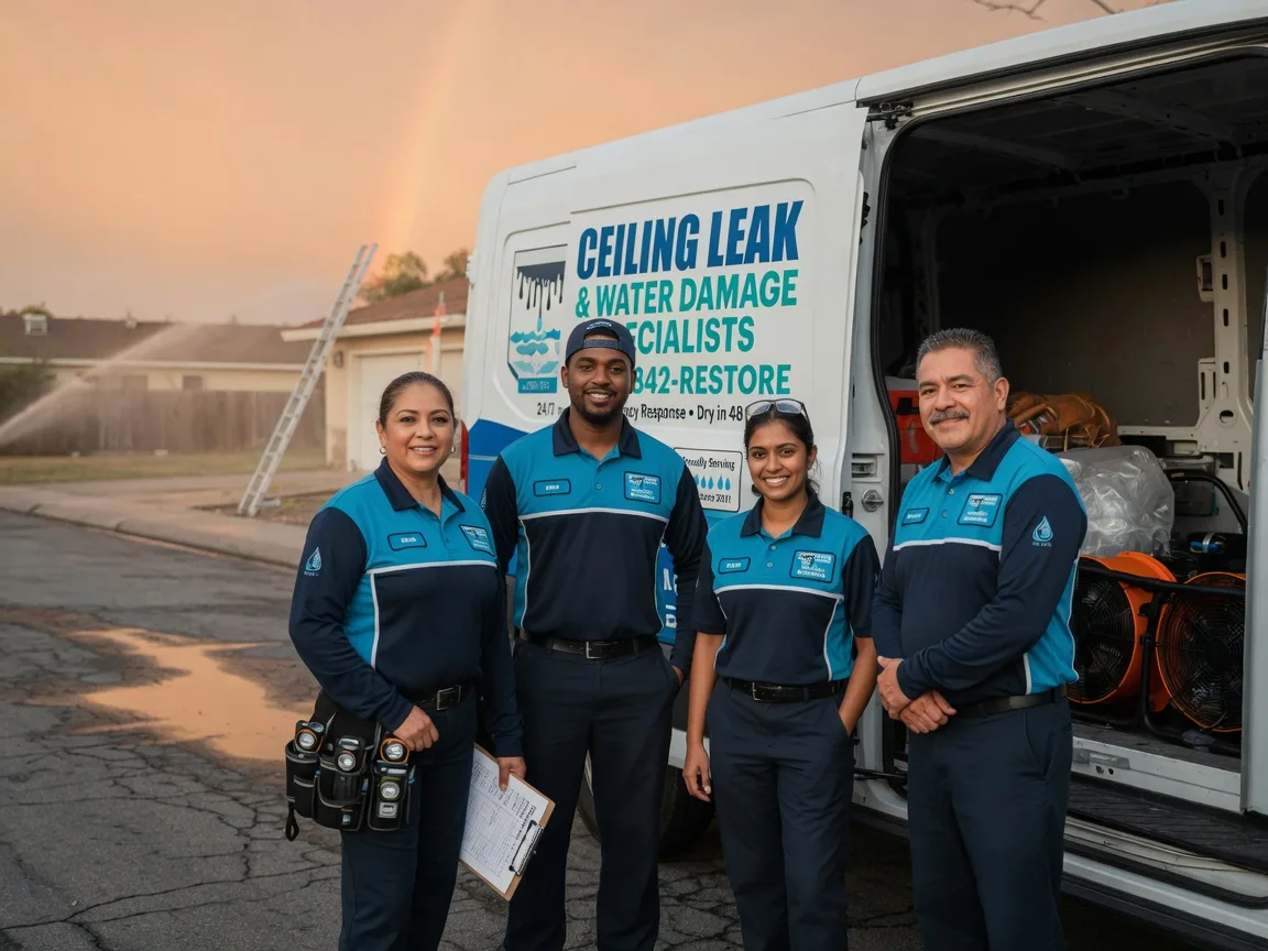 Ceiling Leak Cleanup company in Camp Douglas, WI