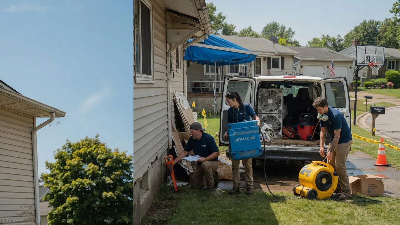 Ceiling Leak Cleanup in Camp Douglas, WI near me