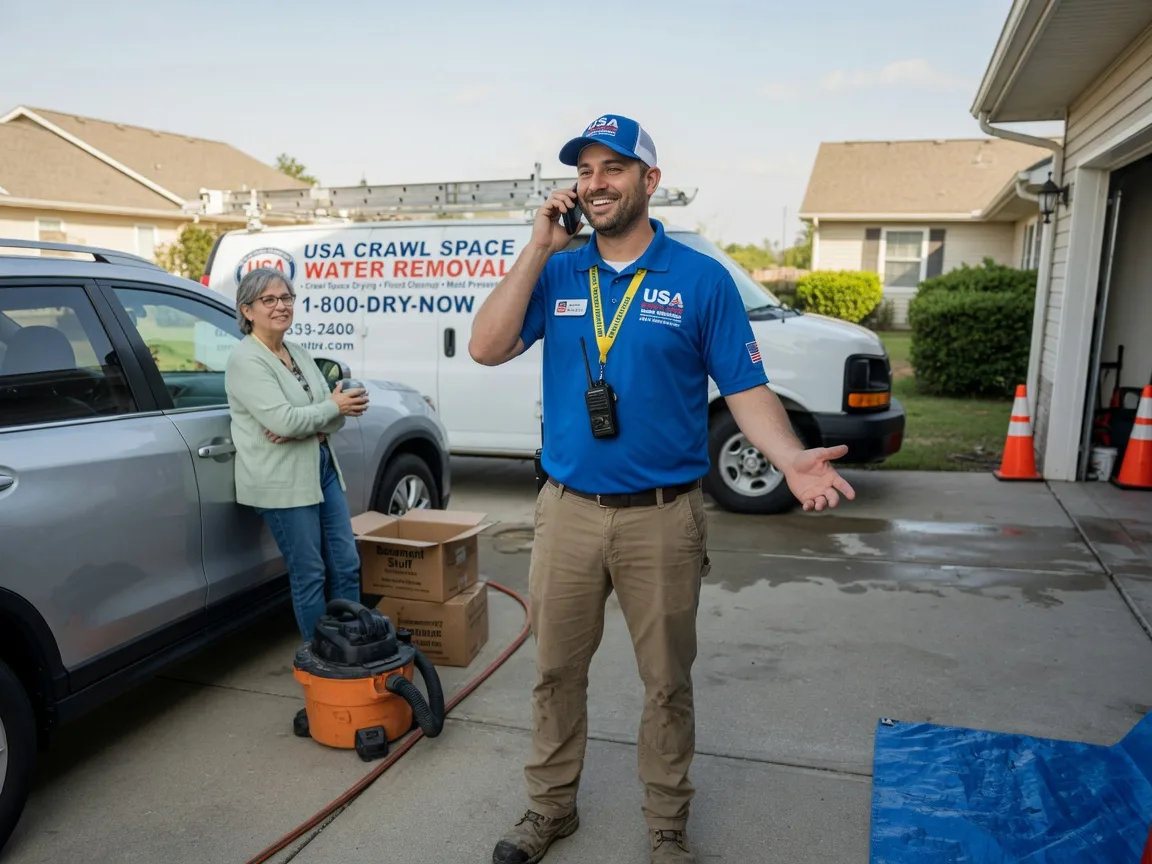 Crawl Space Water Removal Camp Douglas, WI FAQs